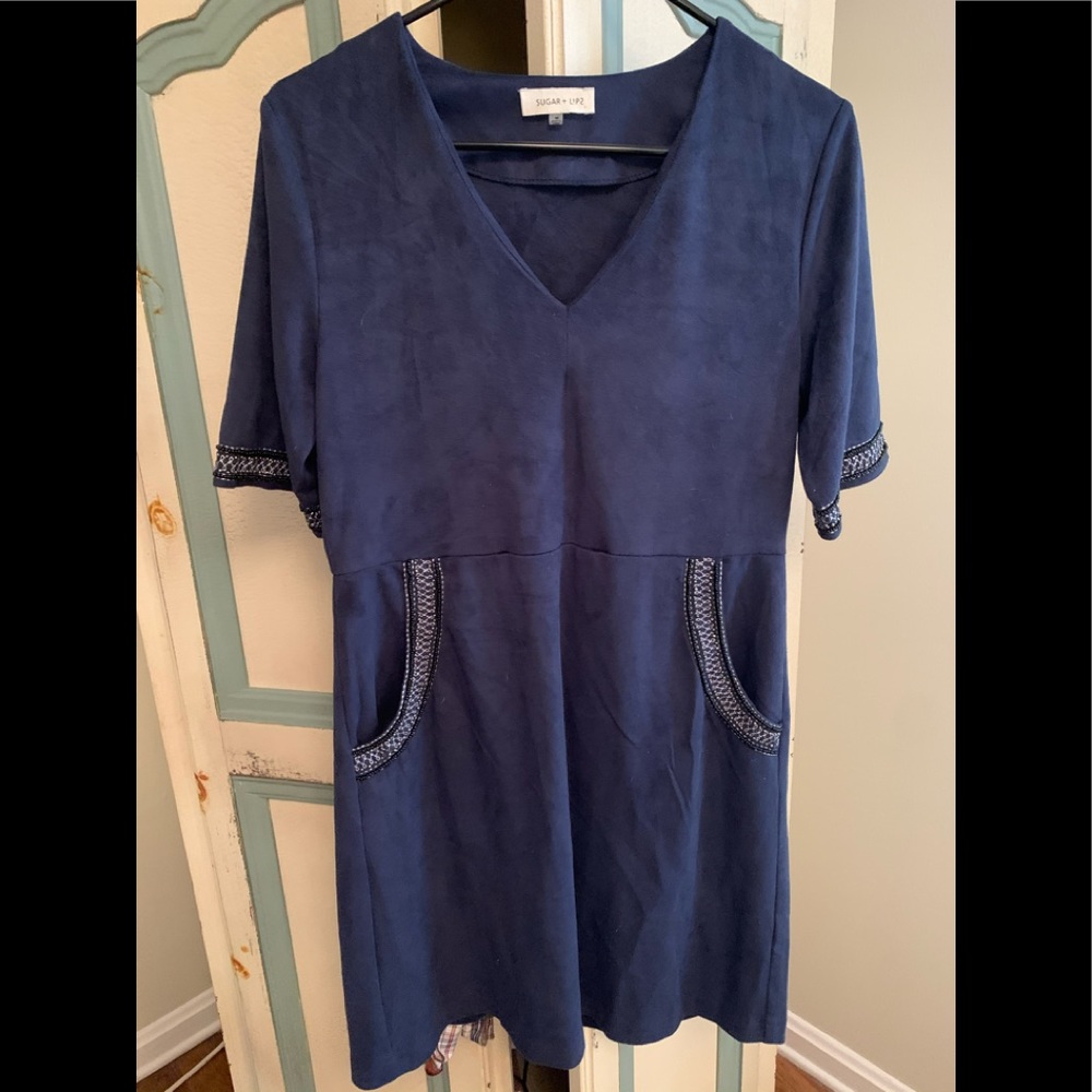 Dress with beaded detail. Like new!